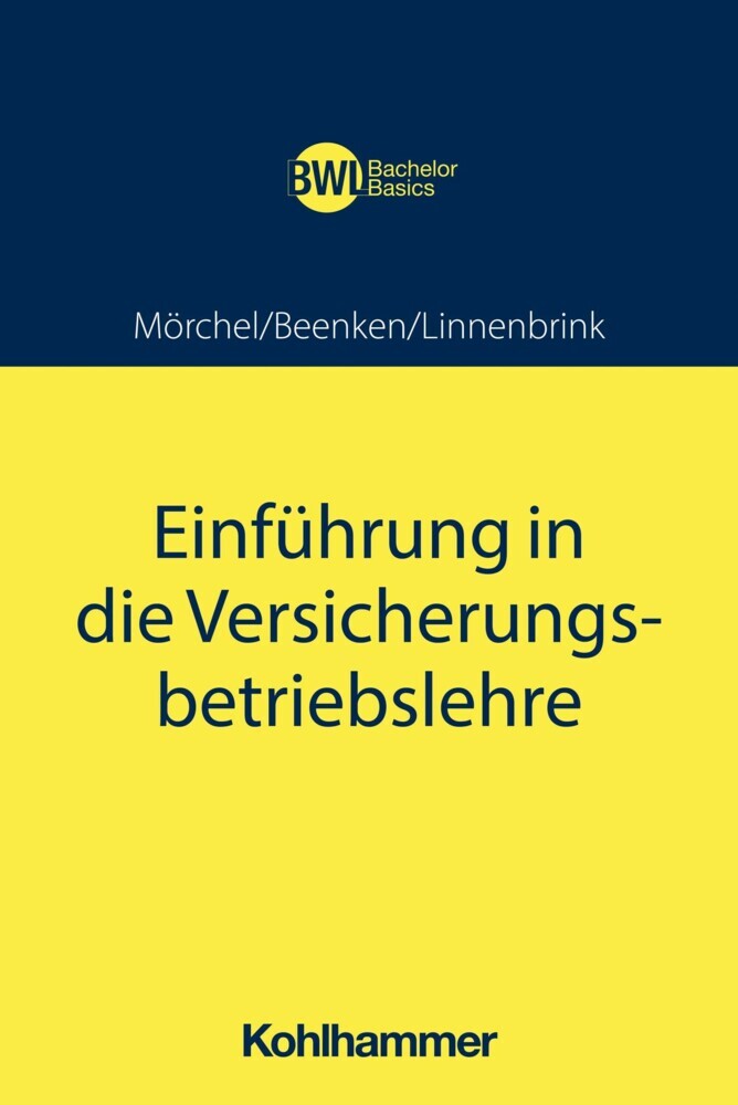 Einführung in die Versicherungsbetriebslehre main product photo