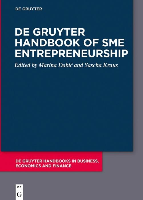 De Gruyter Handbook of SME Entrepreneurship main product photo