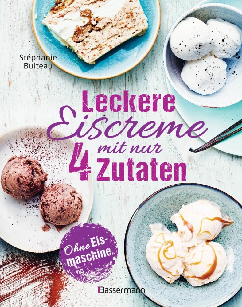 Leckere Eiscreme mit nur 4 Zutaten. Ohne Eismaschine. 100% natürlich main product photo