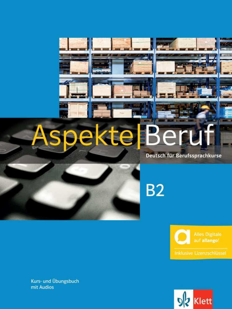 Aspekte Beruf B2 - Hybride Ausgabe allango, m. 1 Beilage main product photo
