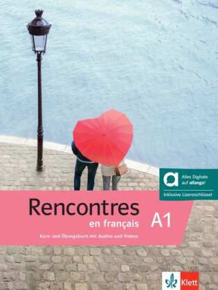 Rencontres en français A1 - Hybride Ausgabe allango, m. 1 Beilage