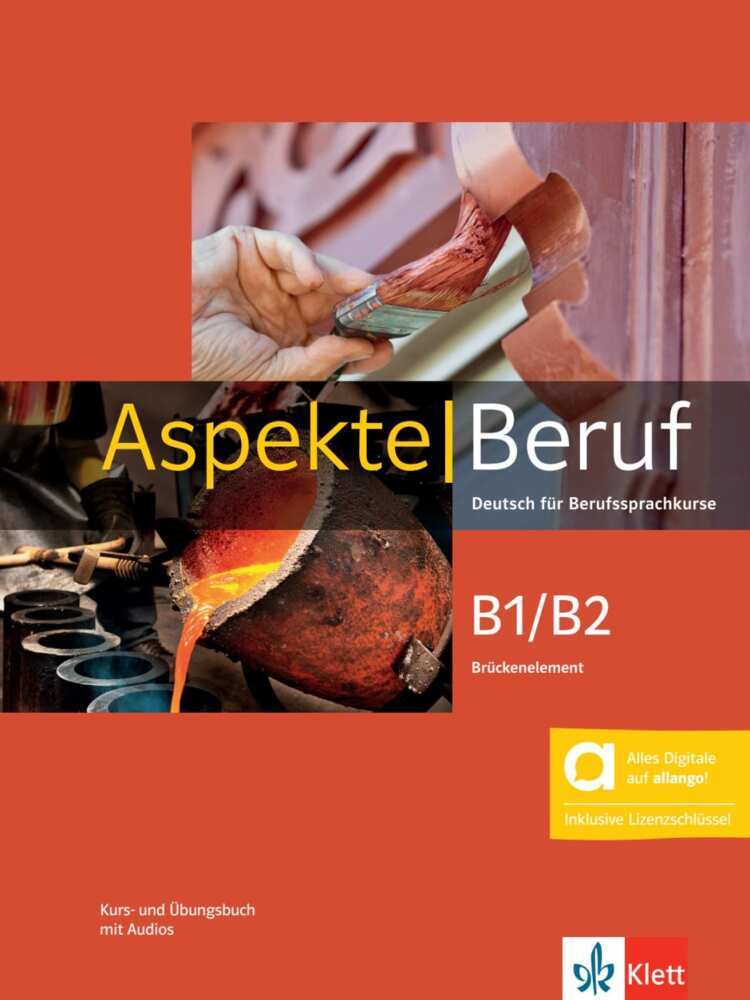 Aspekte Beruf B1/B2 Brückenelement - Hybride Ausgabe allango, m. 1 Beilage main product photo