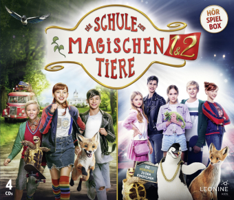 Die Schule der magischen Tiere - Hörspielbox, 4 Audio-CDs
