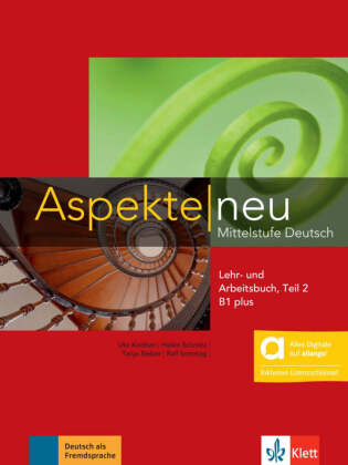 Aspekte neu B1 plus Teil 2 - Hybride Ausgabe allango, m. 1 Beilage