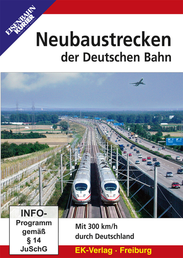 Neubaustrecken der Deutschen Bahn, 1 DVD main product photo