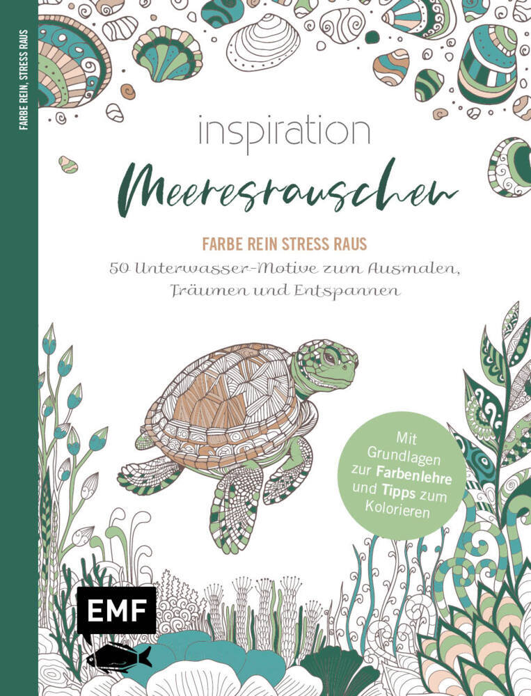 Inspiration Meeresrauschen | 50 Unterwasser-Motive zum Ausmalen, Träumen und Entspannen main product photo