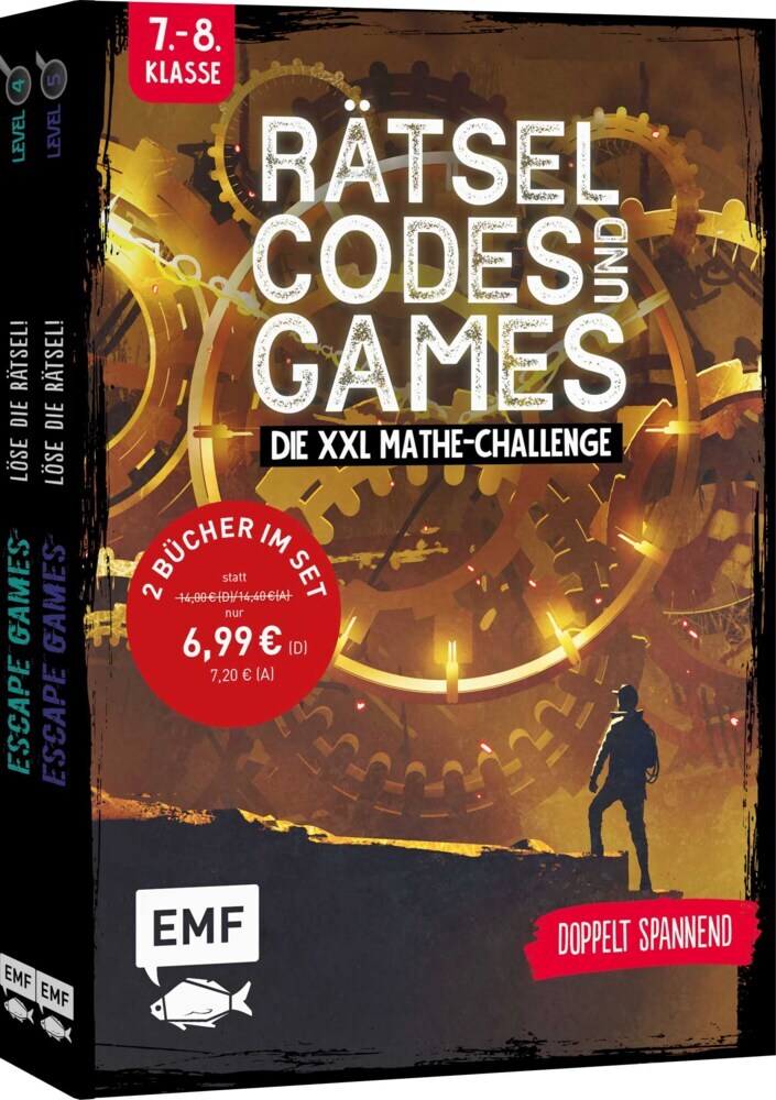 Rätsel, Codes und Games - Die XXL Mathe-Challenge für die 7. und 8. Klasse main product photo
