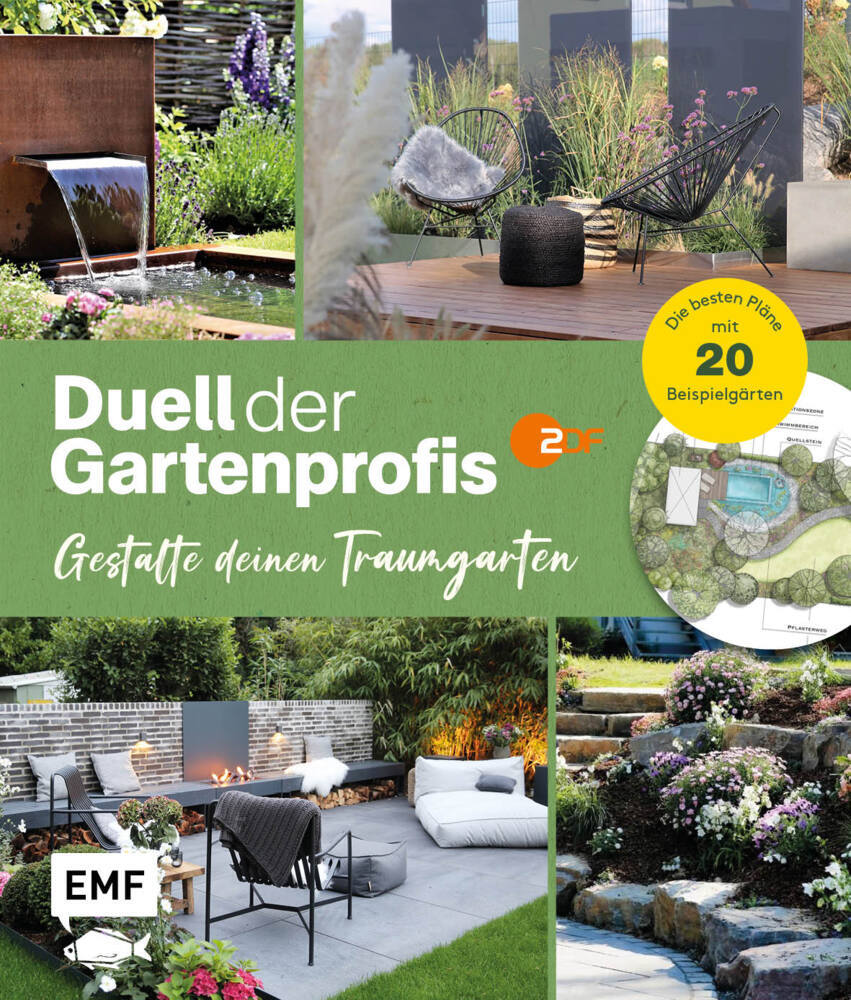 Duell der Gartenprofis - Gestalte deinen Traumgarten - Das Buch zur Gartensendung im ZDF main product photo