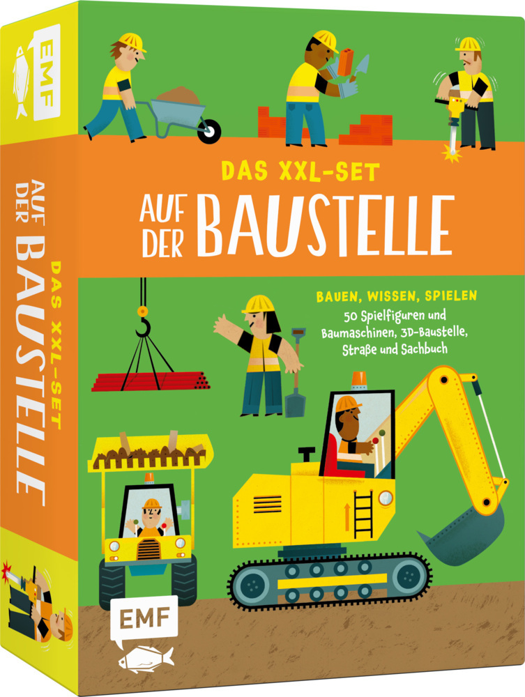 Das XXL-Set - Bauen, Wissen, Spielen: Auf der Baustelle main product photo