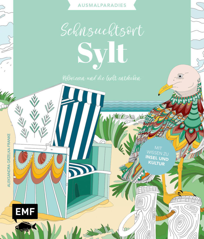 Ausmalparadies - Sehnsuchtsort Sylt main product photo