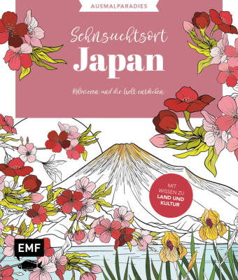 Ausmalparadies - Sehnsuchtsort Japan