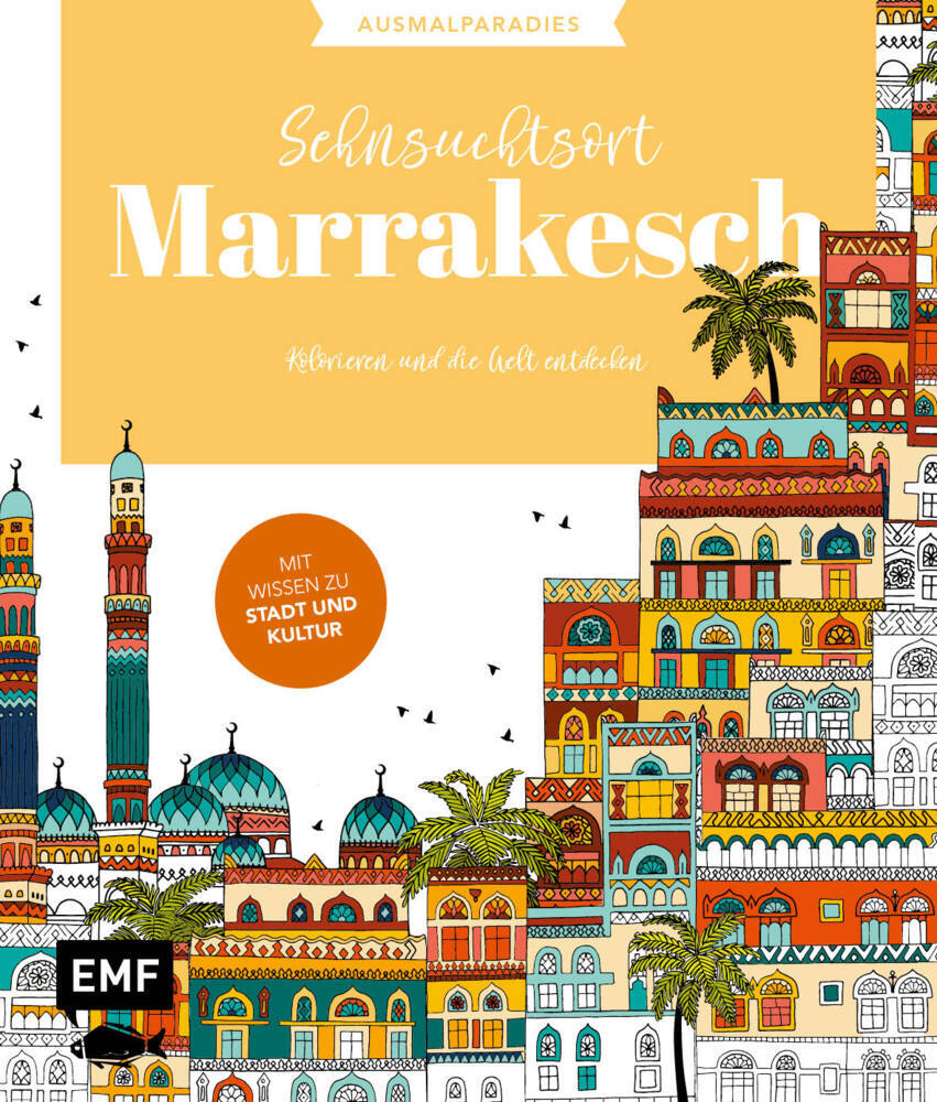 Ausmalparadies - Sehnsuchtsort Marrakesch main product photo