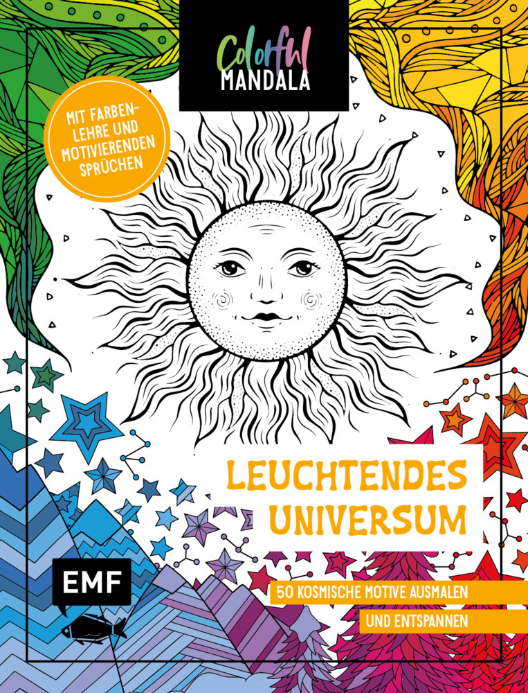 Colorful Mandala - Leuchtendes Universum main product photo