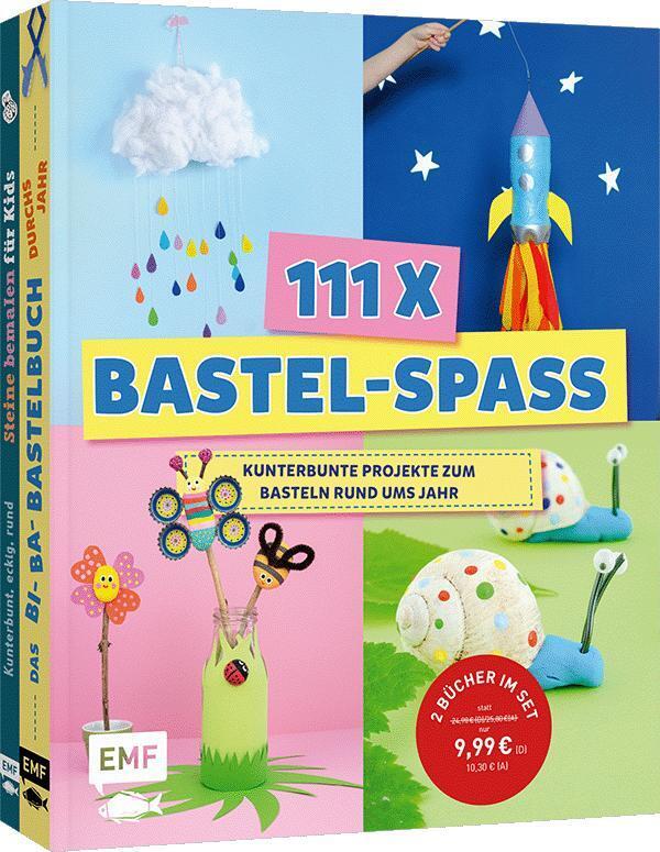 111 x Bastel-Spaß: 2 Bücher im Bundle main product photo