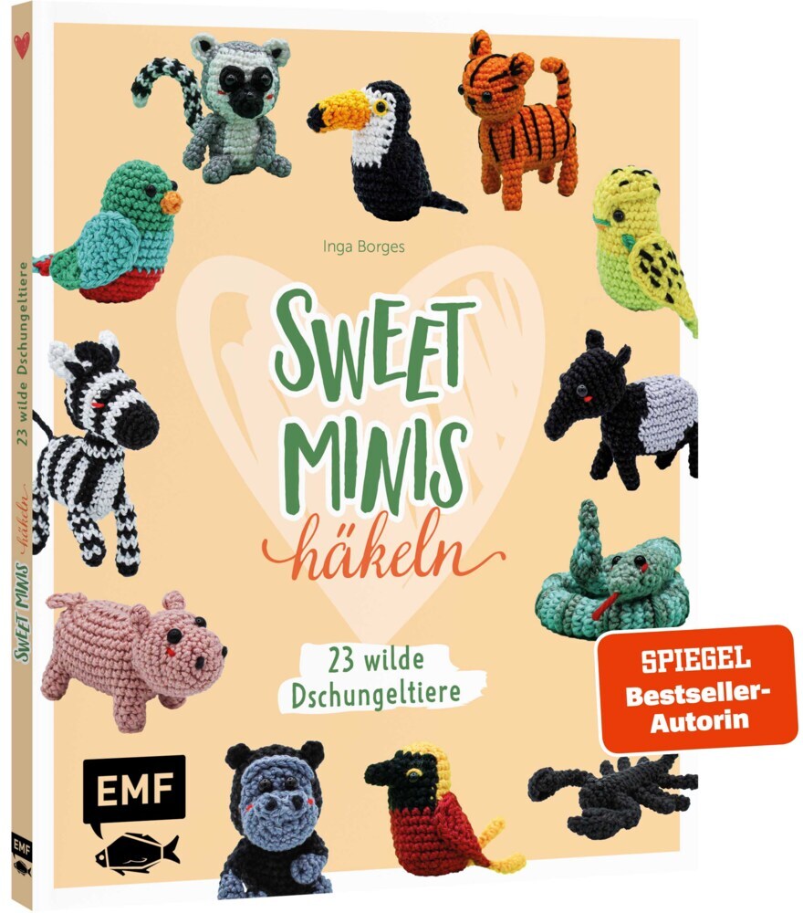 Sweet Minis häkeln - 23 wilde Dschungeltiere main product photo