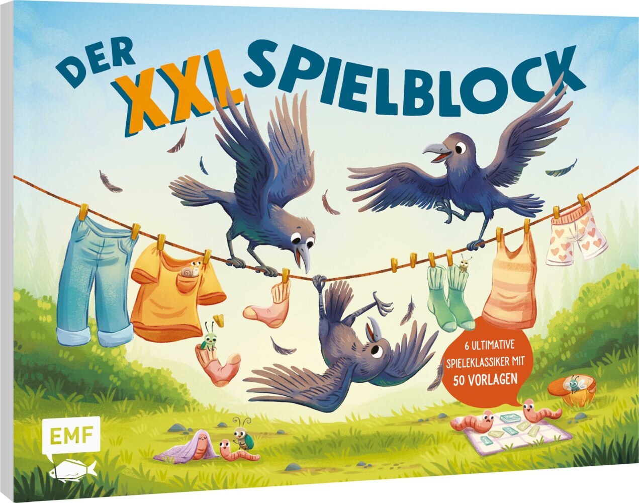 Der XXL-Spiel- und Spaßblock mit 50 Vorlagen - Rabentastisch! main product photo