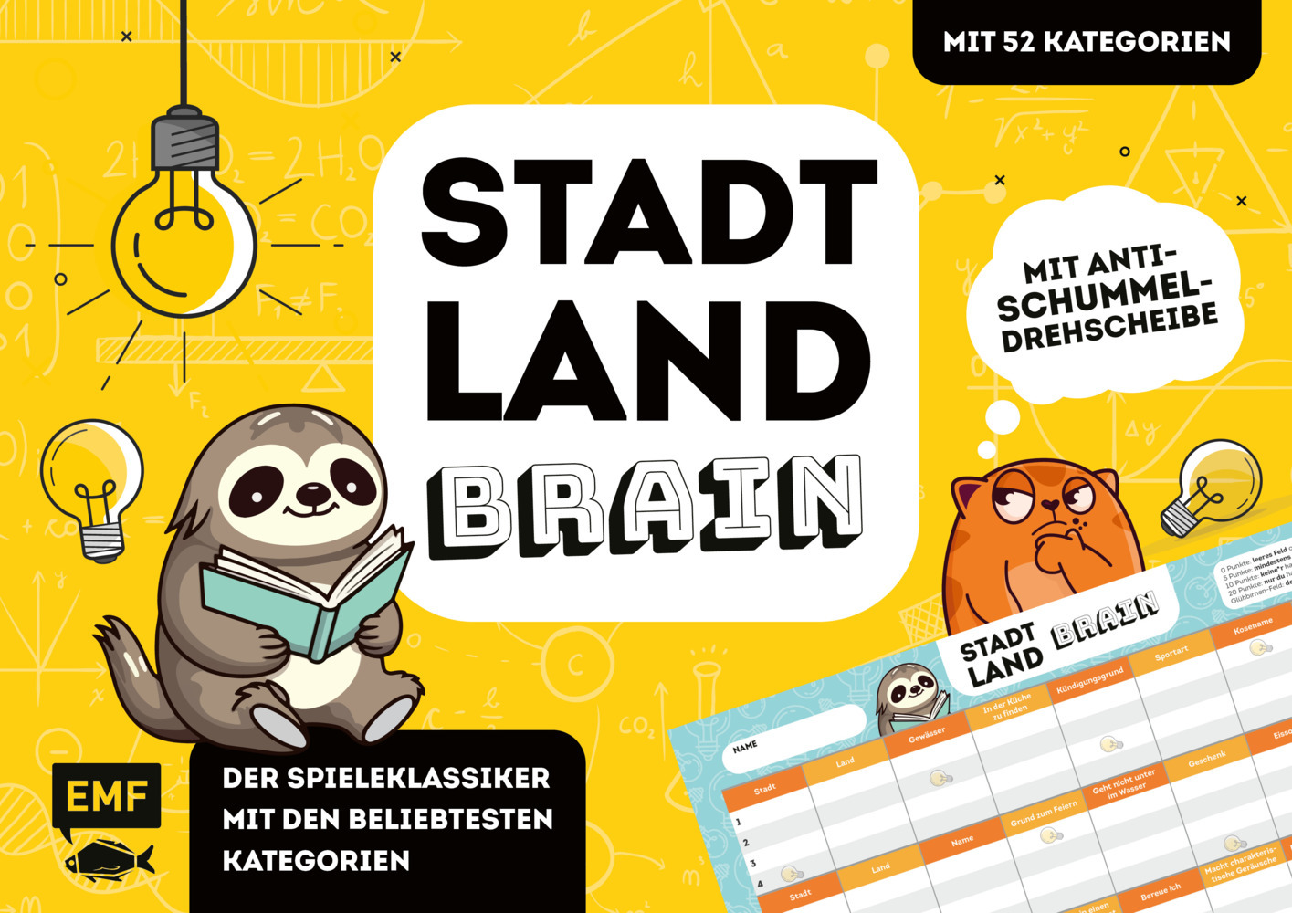 Stadt, Land, Brain - Der Spieleklassiker mit den beliebtesten Kategorien main product photo