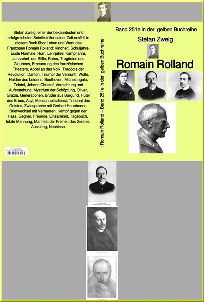Romain Rolland - Band 251 in der gelben Buchreihe - bei Jürgen Ruszkowski main product photo