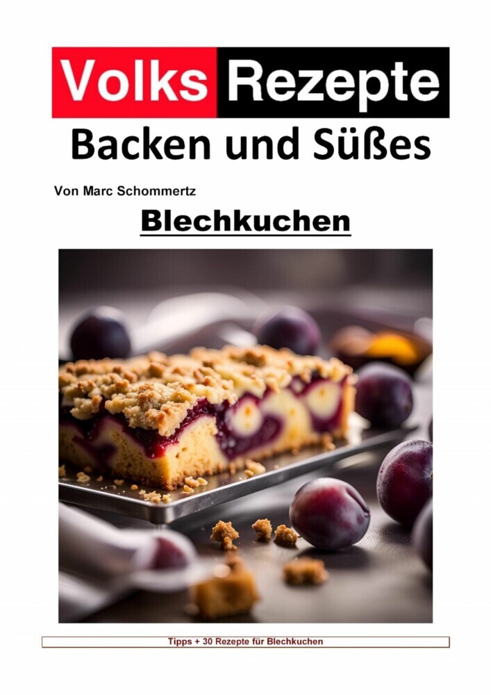 Volksrezepte Backen und Süßes - Blechkuchen main product photo