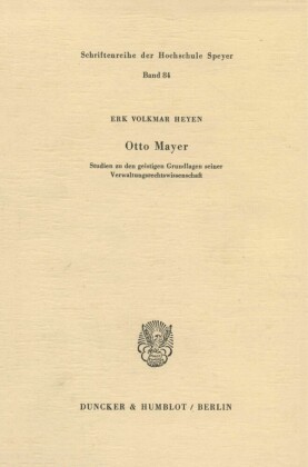 Otto Mayer.