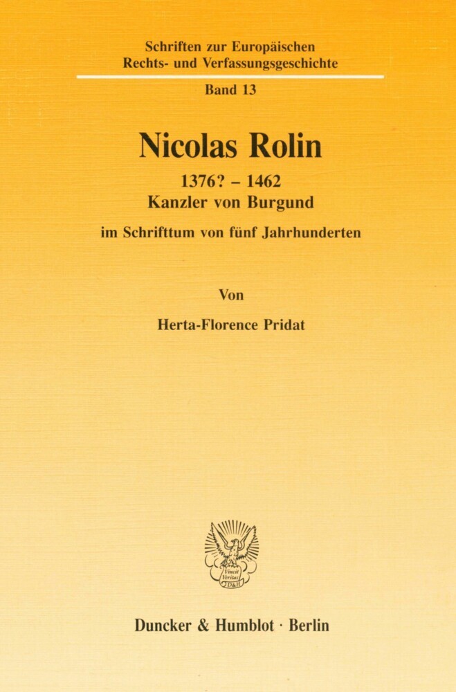 Nicolas Rolin 1376? - 1462. main product photo