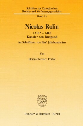 Nicolas Rolin 1376? - 1462.