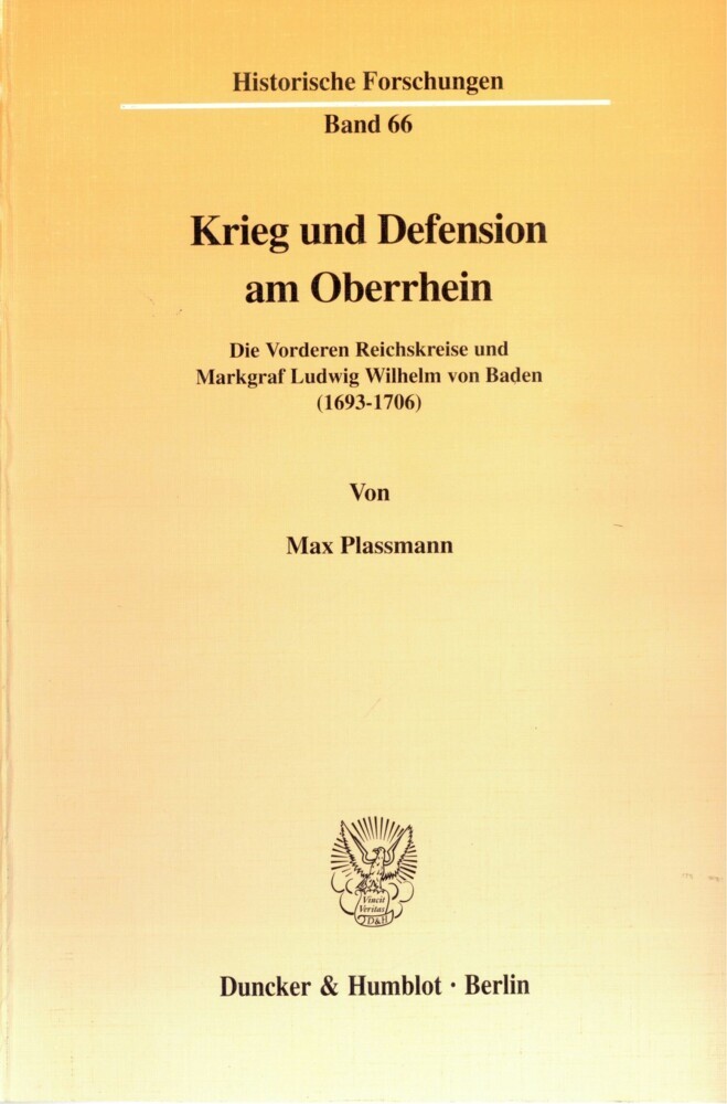 Krieg und Defension am Oberrhein. main product photo