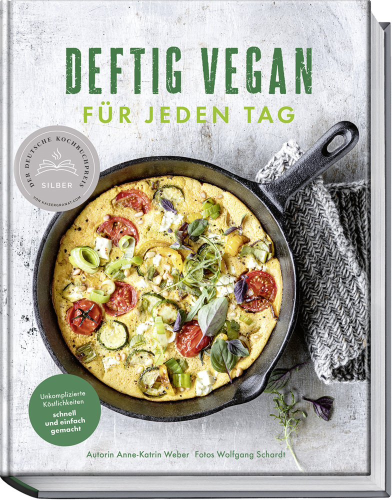 Deftig vegan für jeden Tag main product photo