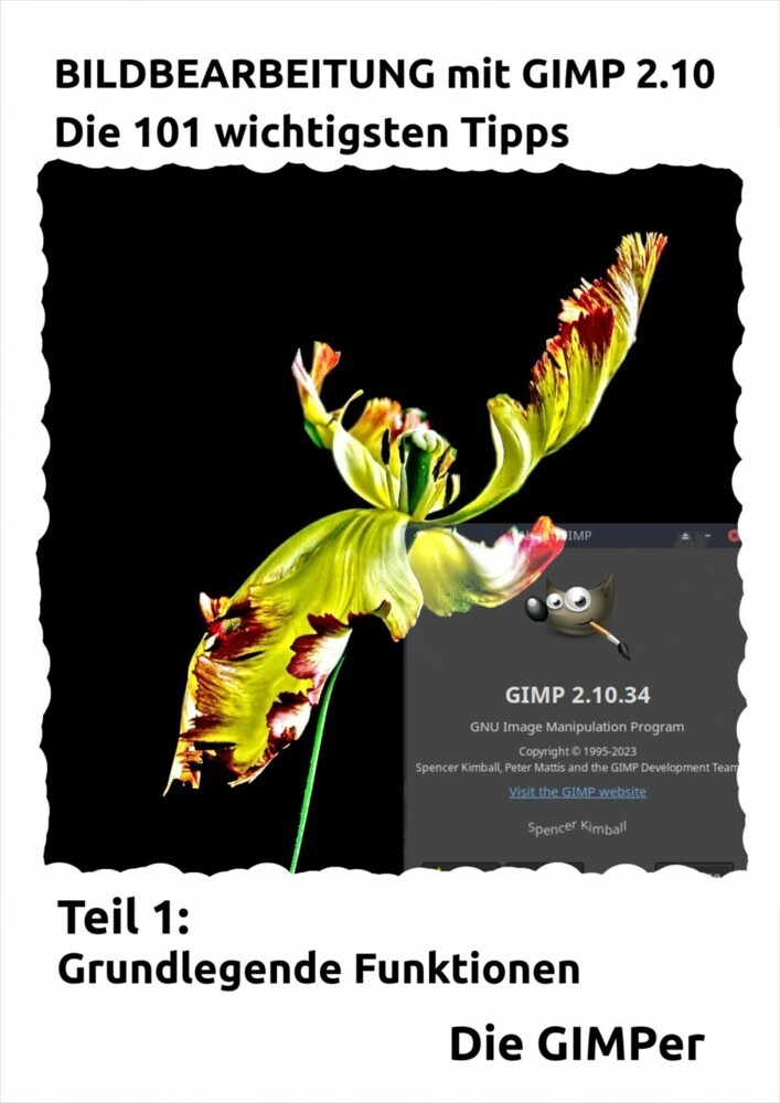 Bildbearbeitung mit GIMP 2.10 main product photo
