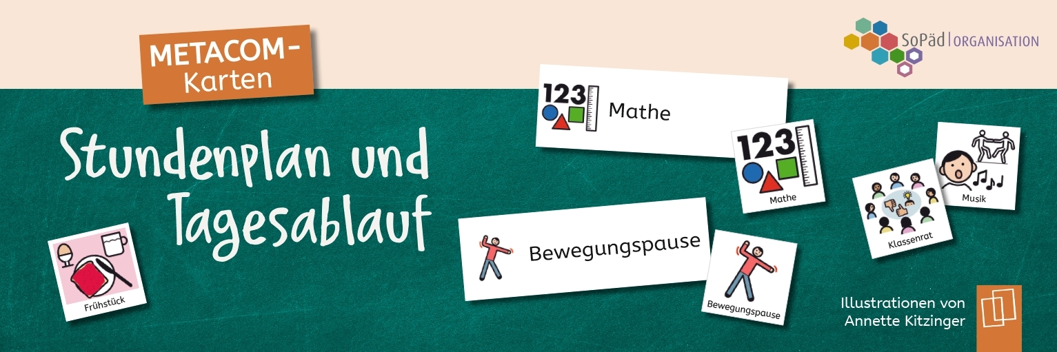 METACOM-Karten: Stundenplan und Tagesablauf main product photo