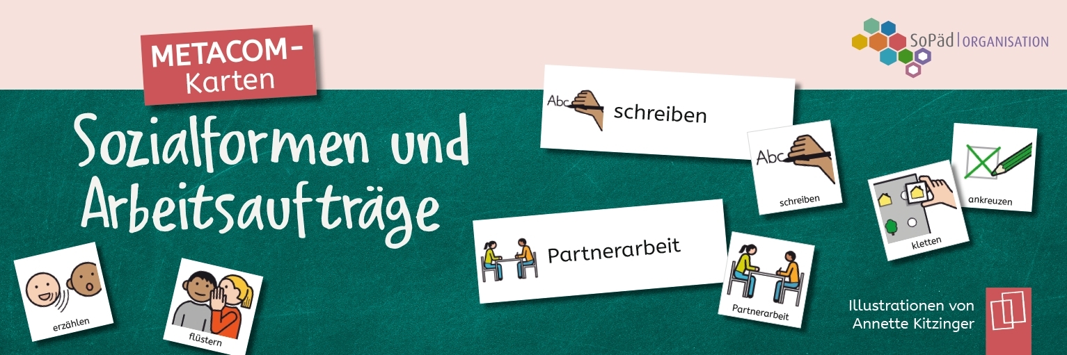 METACOM-Karten: Sozialformen und Arbeitsaufträge main product photo