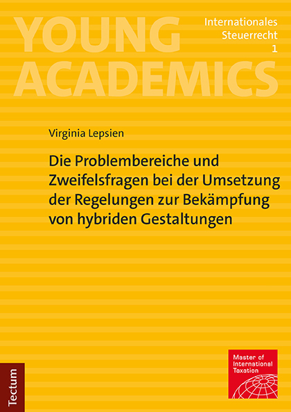 Die Problembereiche und Zweifelsfragen bei der Umsetzung der Regelungen zur Bekämpfung von hybriden Gestaltungen main product photo
