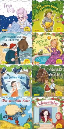 Pixi-8er-Set 293: Pixis liebste Märchen (8x1 Exemplar), 8 Teile