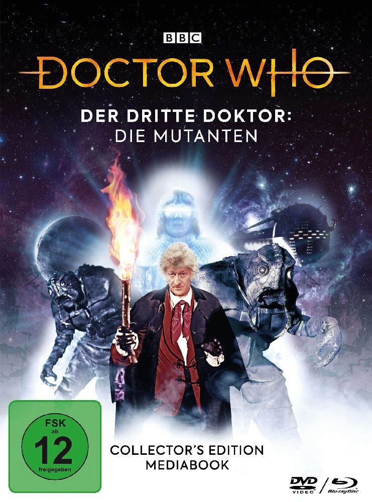 Doctor Who: Der Dritte Doktor - Die Mutanten, 1 Blu-ray + 2 DVDs (Limited Edition) main product photo