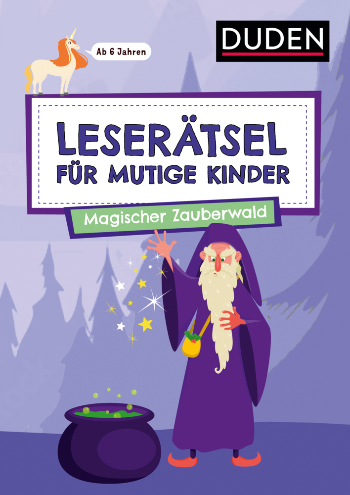 Leserätsel für mutige Kinder - Magischer Zauberwald - ab 7 Jahren main product photo