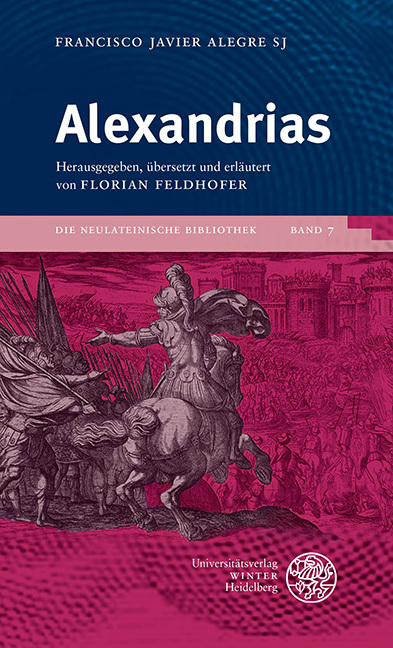 Francesco Javier Alegre SJ: Alexandrias main product photo