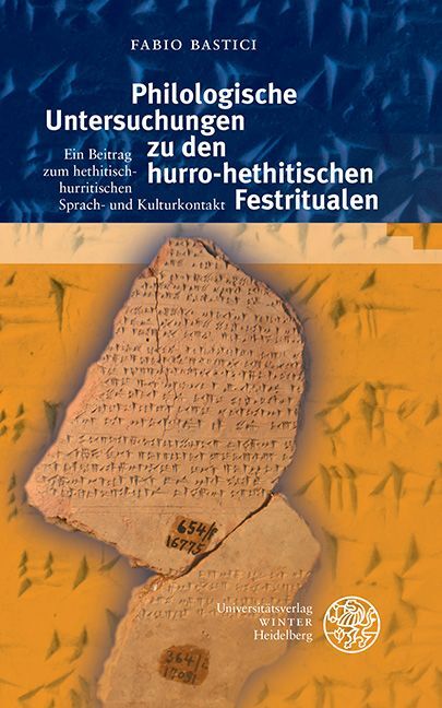 Philologische Untersuchungen zu den hurro-hethitischen Festritualen main product photo