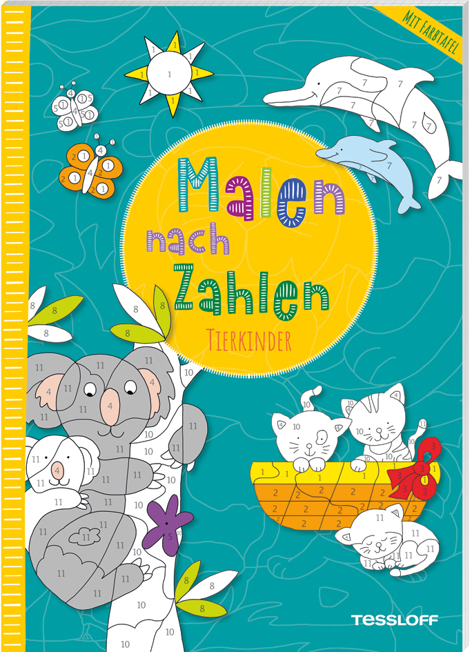 Malen nach Zahlen. Tierkinder main product photo