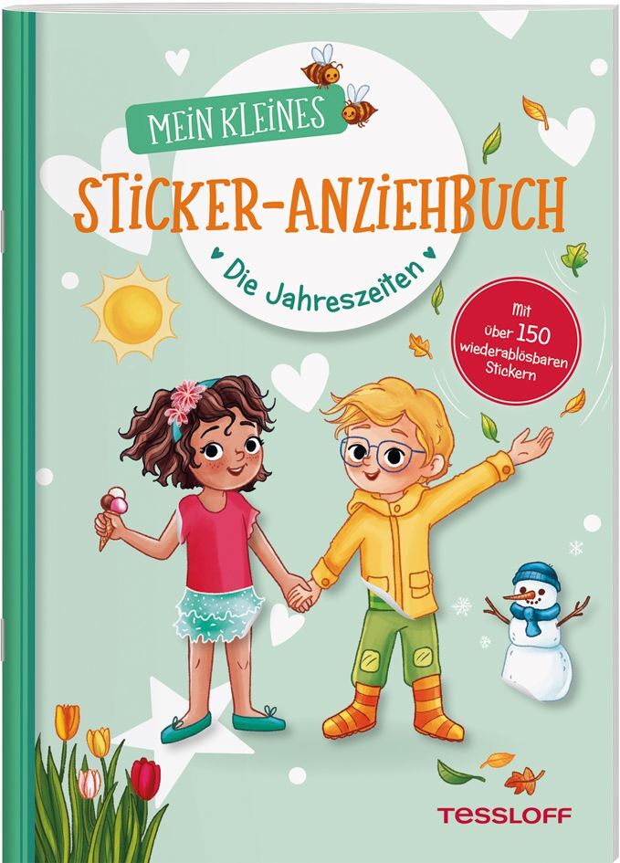 Mein kleines Sticker-Anziehbuch. Die Jahreszeiten main product photo