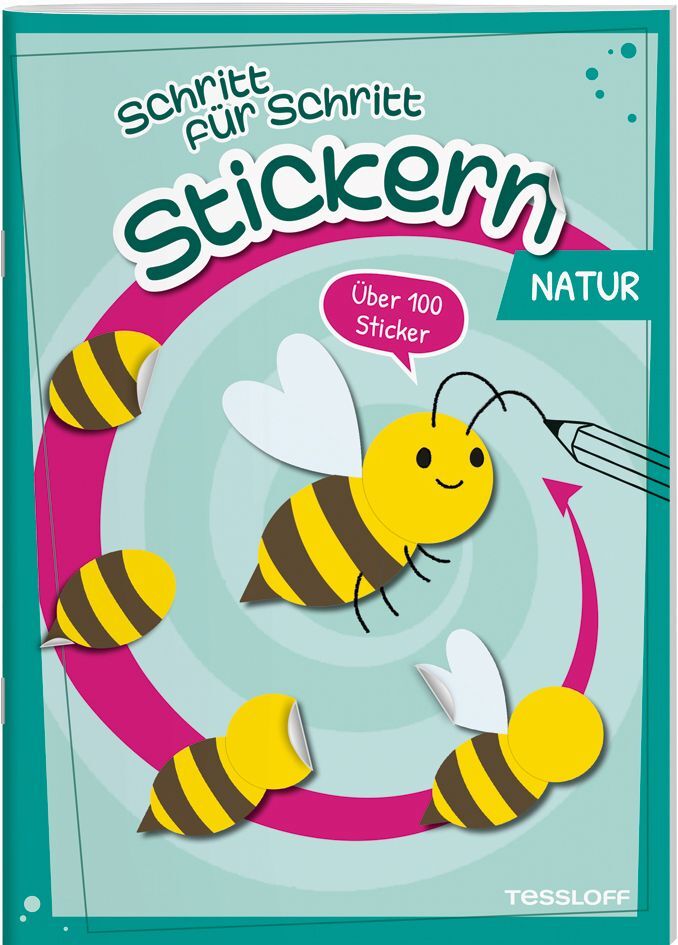 Stickern Schritt für Schritt. Natur main product photo