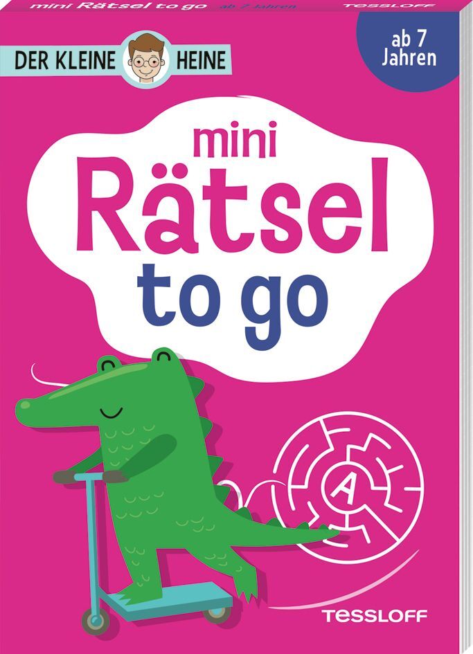 Der kleine Heine. Mini Rätsel to go. Ab 7 Jahren main product photo