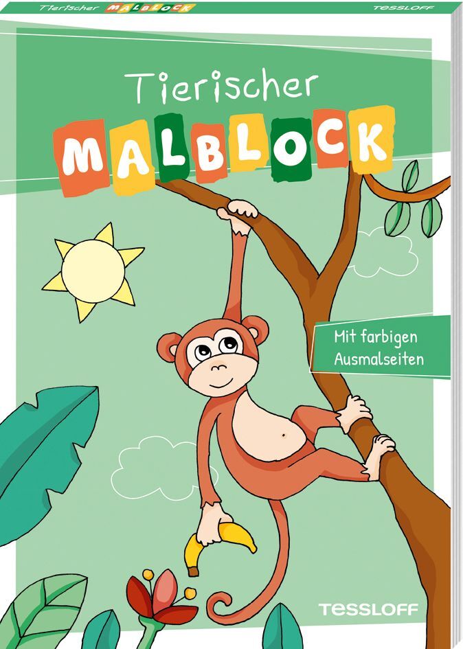 Tierischer Malblock main product photo