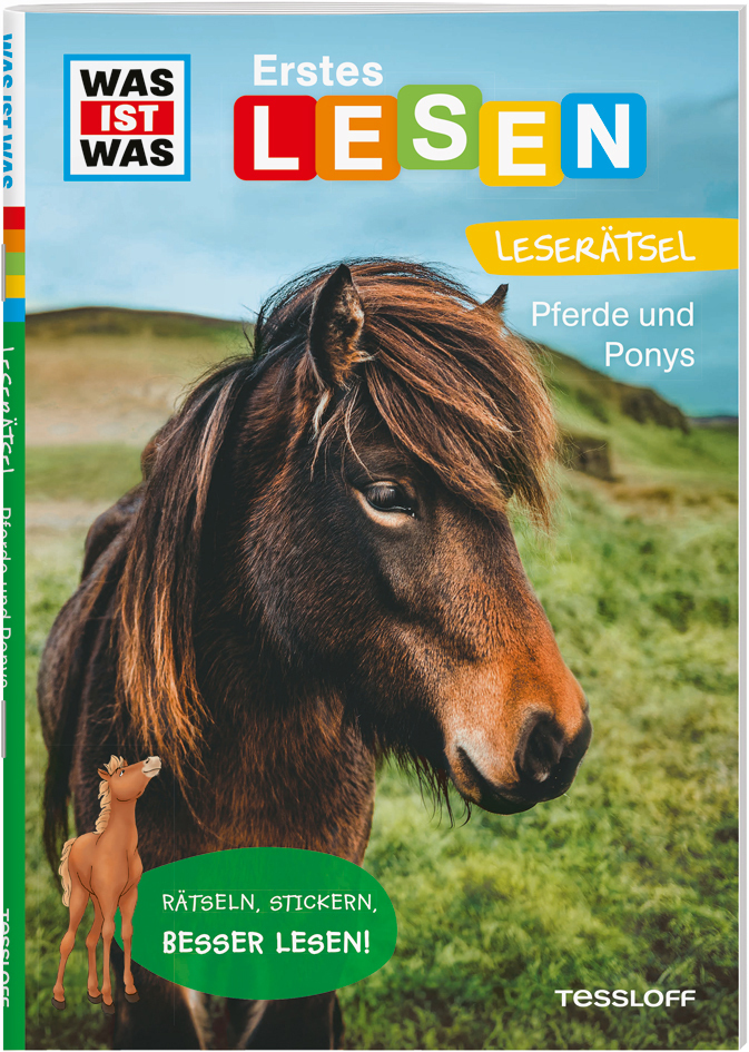 WAS IST WAS Erstes Lesen. Leserätsel Pferde und Ponys main product photo