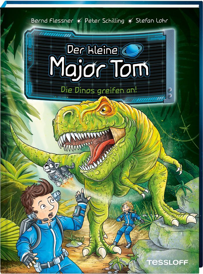 Der kleine Major Tom. Band 19. Die Dinos greifen an! main product photo