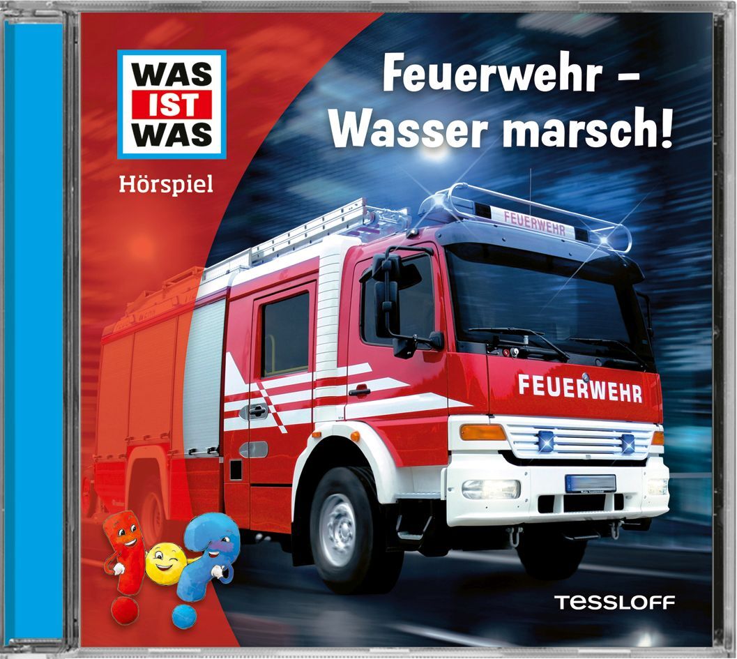 WAS IST WAS Hörspiel. Feuerwehr - Wasser marsch!, Audio-CD main product photo