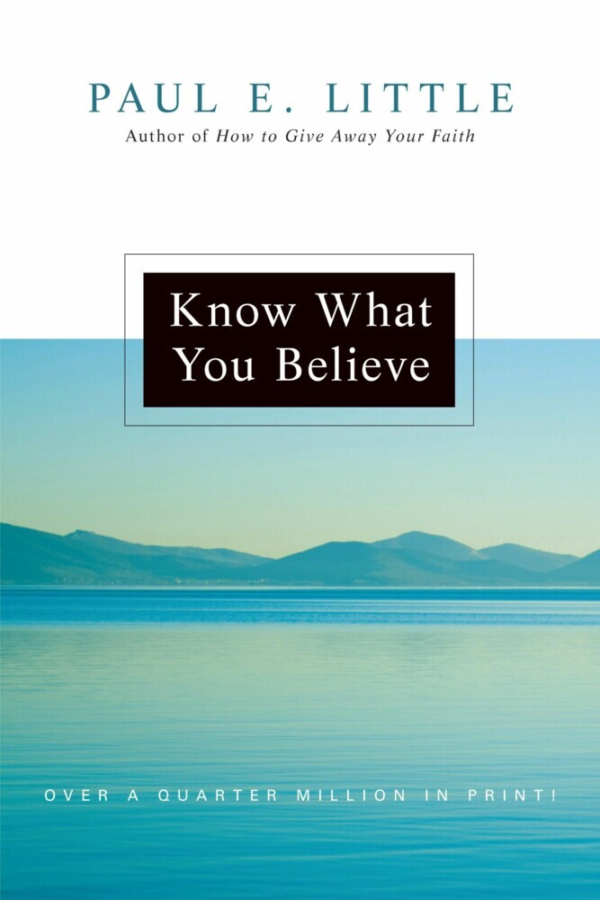 Know What You Believe main product photo