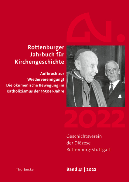 Rottenburger Jahrbuch zur Kirchengeschichte 41/2022 main product photo
