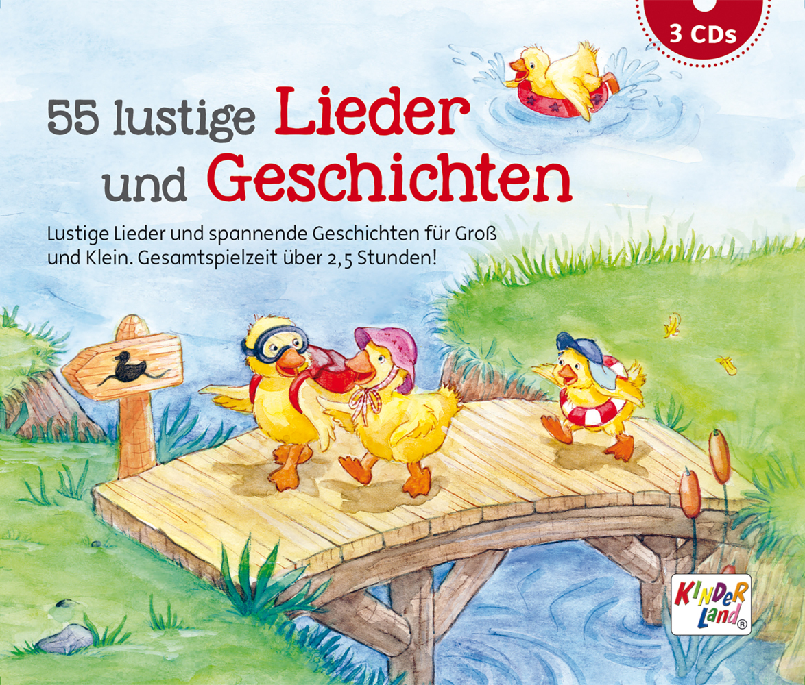 55 lustige Lieder und Geschichten, 3 Teile main product photo