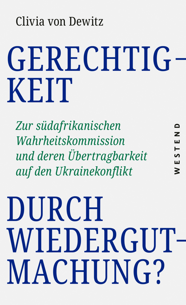 Gerechtigkeit durch Wiedergutmachung? main product photo