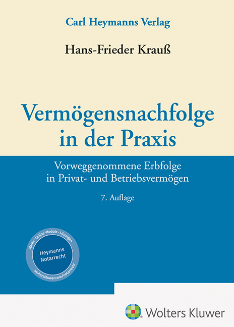 Vermögensnachfolge in der Praxis main product photo